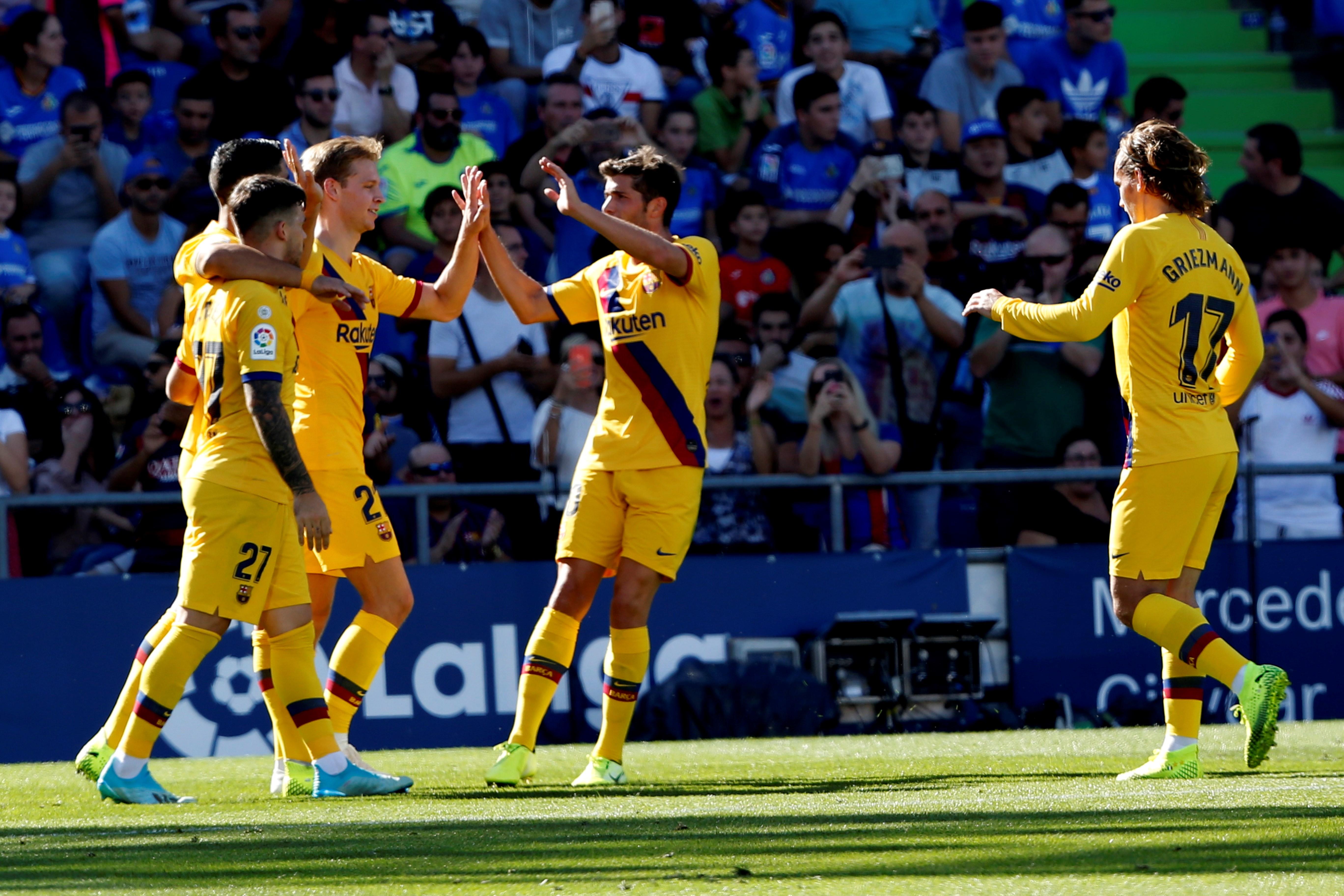 Victòria de mèrit del Barça a Getafe