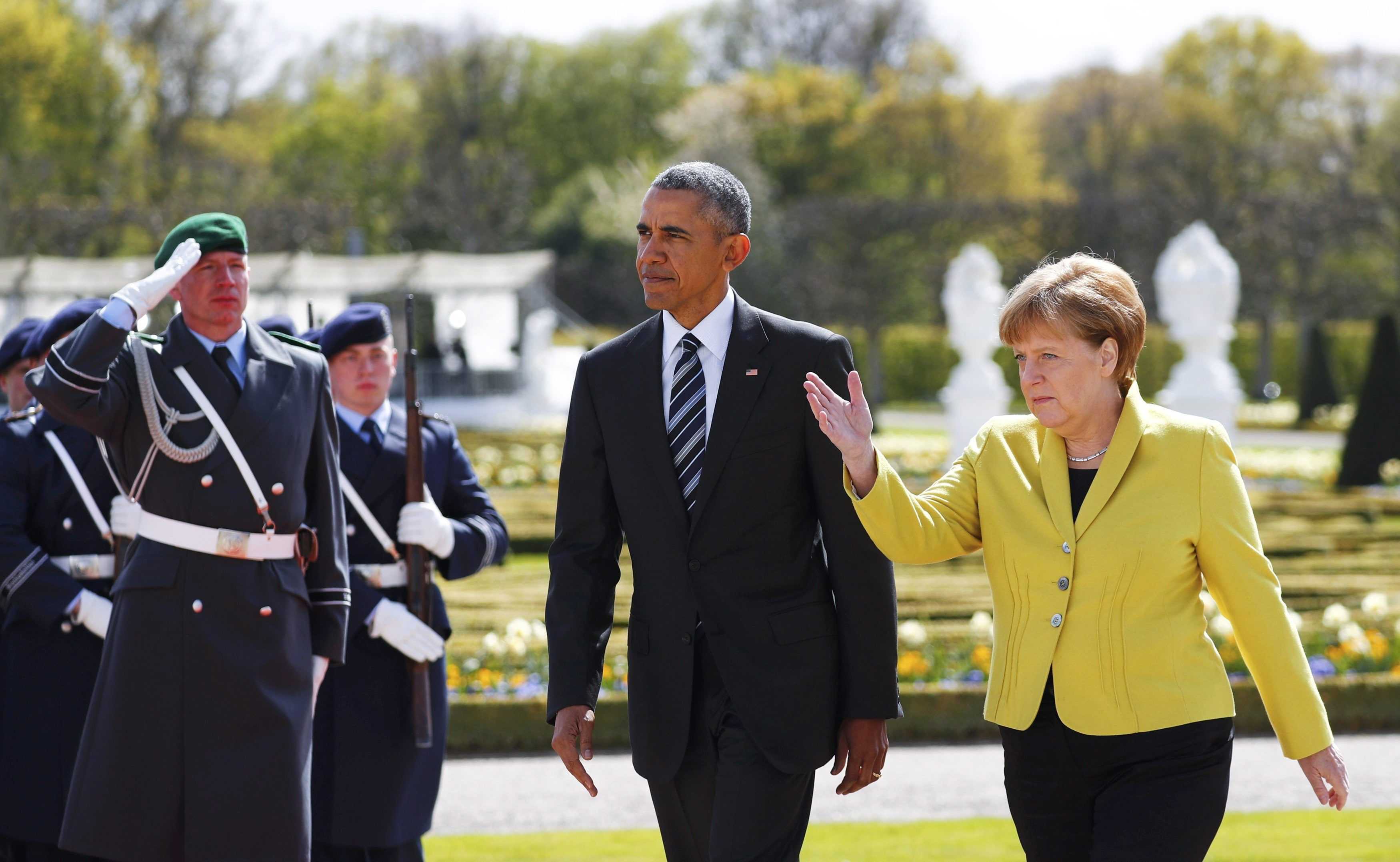 Obama alaba a Merkel por su posición en la crisis de los refugiados