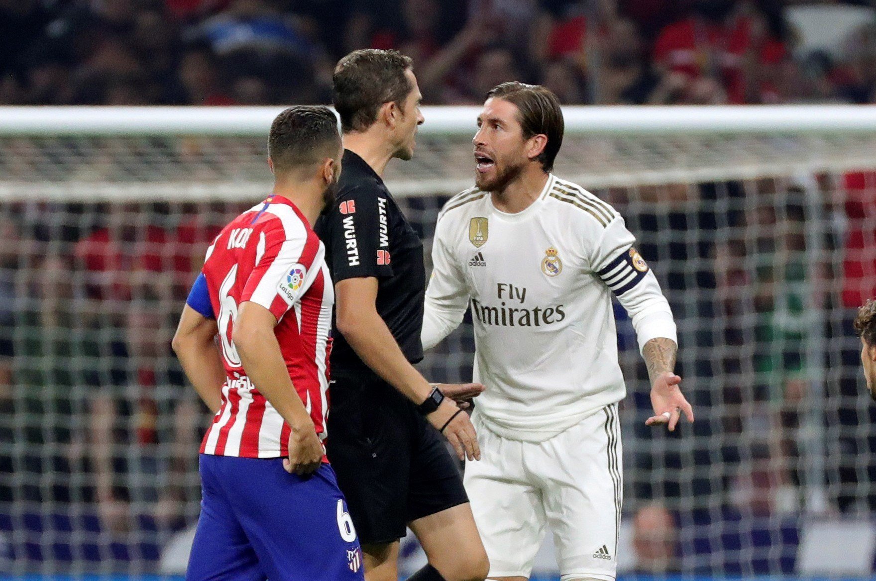 El Cholo, indignat pels insults de Ramos al linier: "La p... que et va parir"