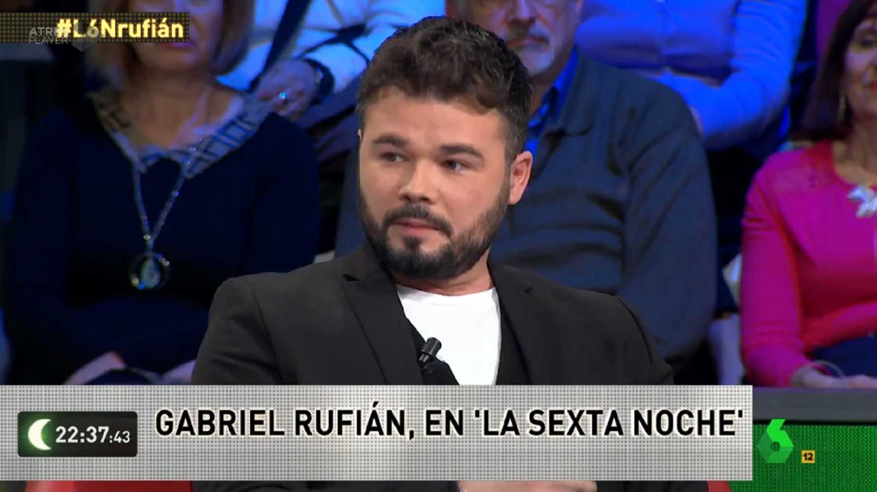 Rufián: "Pujol y C's representan lo peor que le ha pasado a la política catalana"