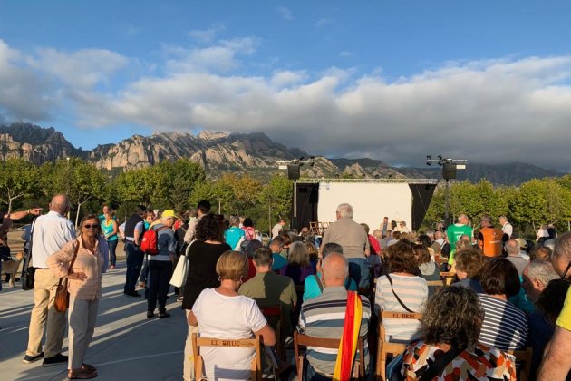 acte llum i llibertat montserrat - Marta Lasalas