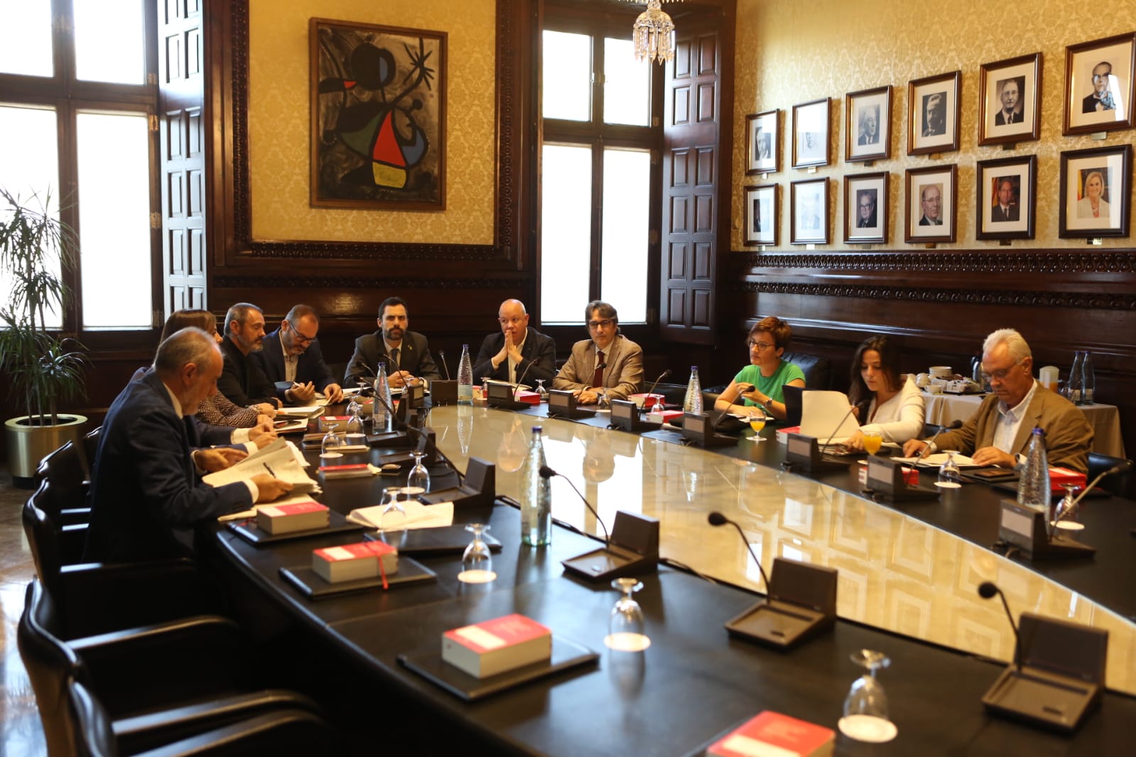 El Nacional reunión de la mesa del parlamento y junta portavoces Sira Esclasans
