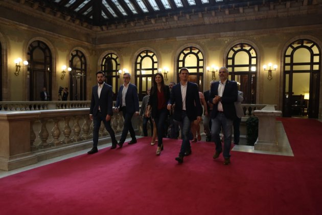 Albert Rivera Parlamento dos años 1 O Sira Esclasans