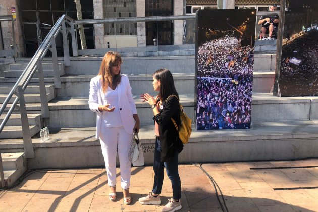 laura Borràs acto aniversario|cumpleaños 1 O Marina fernández