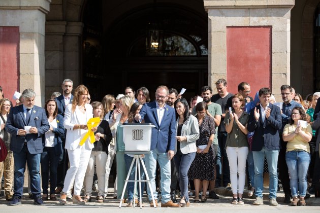 20191001 JOSEP COSTA ADIC AFECTATS 155 PARLAMENT  - SIRA ESCLASANS