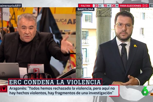 Ferreras Pere Aragones EN EL Rojo Vivo La Sexta