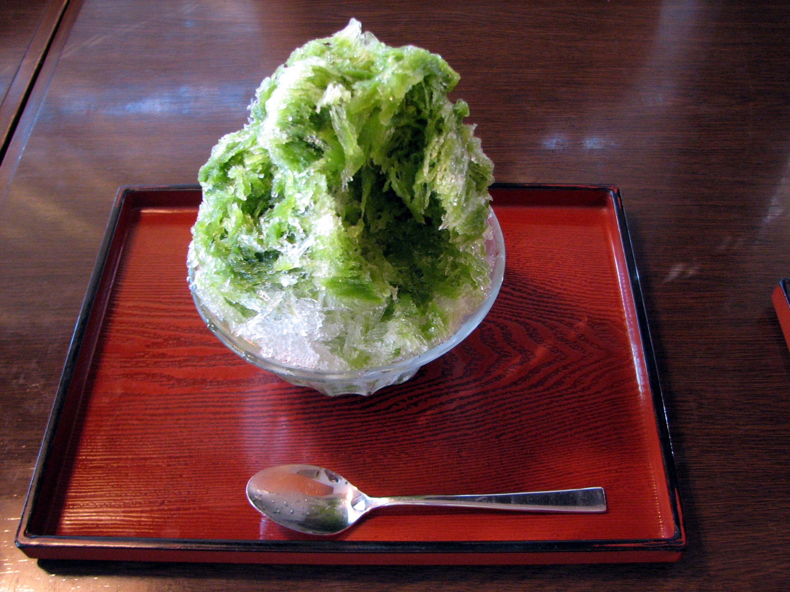 Macha kakigori 