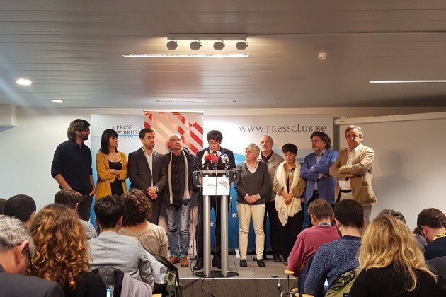 puigdemont segon aniversari 1-o - @aleixclario