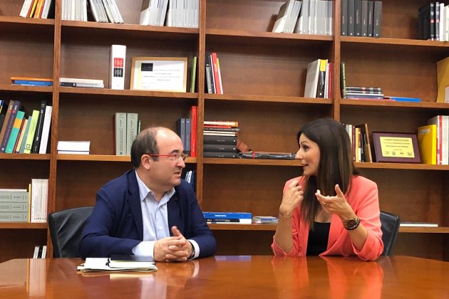 Reunio Iceta Roldan mocio de censura - Marina Fernandez