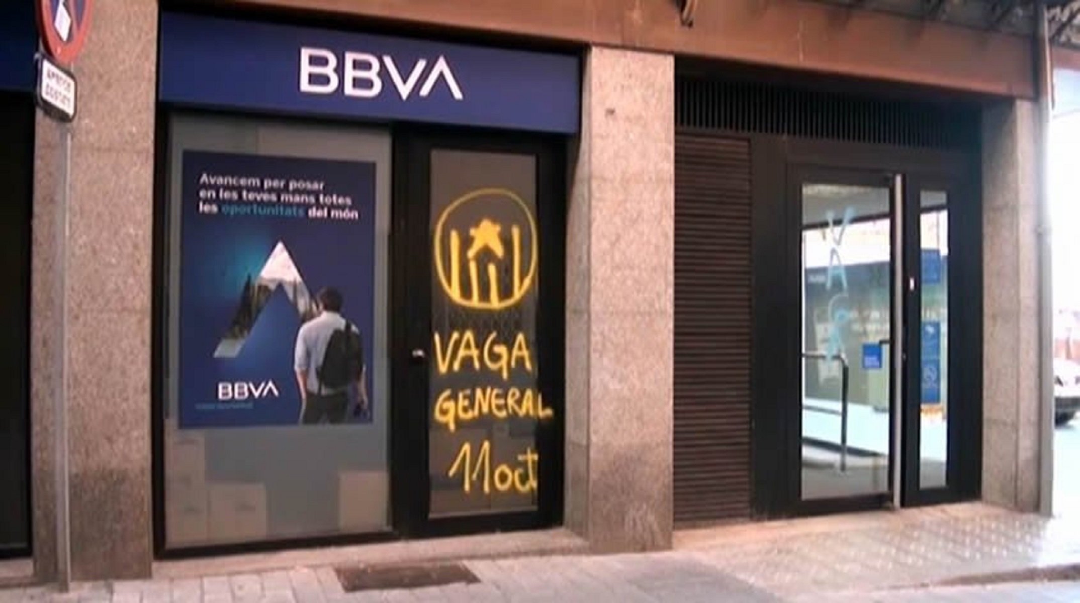 ERC Puigcerdà demana a les "forces de seguretat" perseguir pintades independentistes