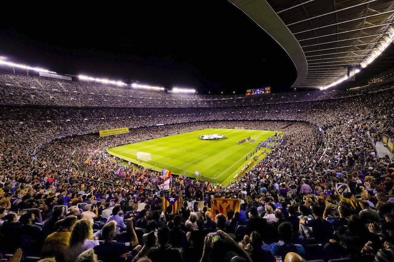 Catalan protest action at Barça-Real Madrid match "will be seen live on TV"