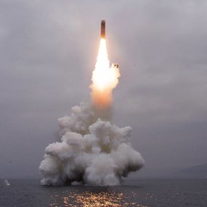 Corea del Nord Míssil submarí EFE Corea del Nord Míssil submarí EFE