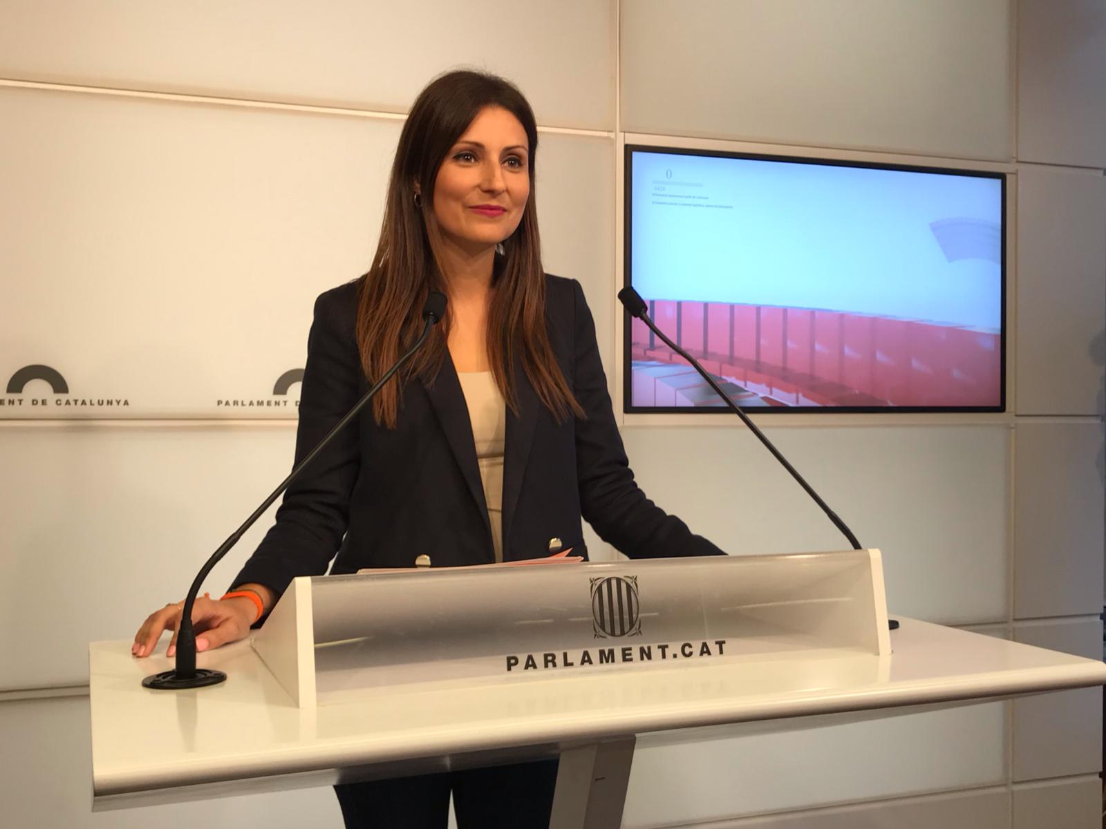 Lorena Roldán parlament Cs Carlota Camps