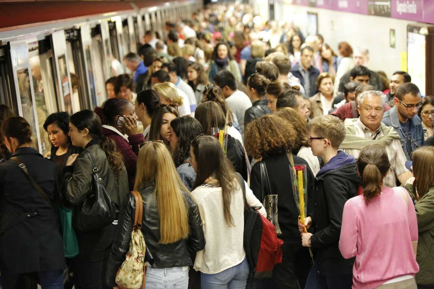 Vuelve la huelga en el metro coincidiendo con un gran acontecimiento