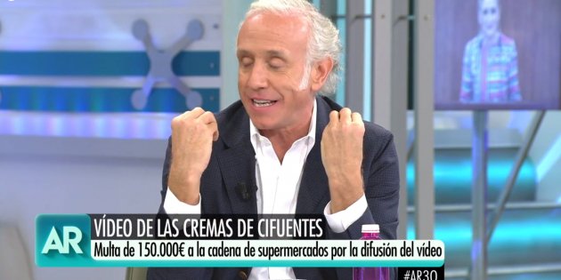 Eduardo Inda cremas Cifuentes Telecinco