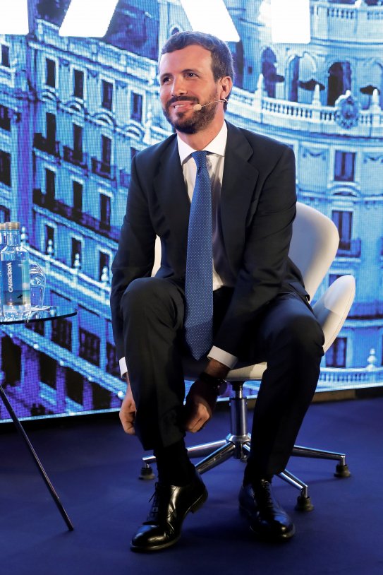 Pablo Casado calcetín EFE