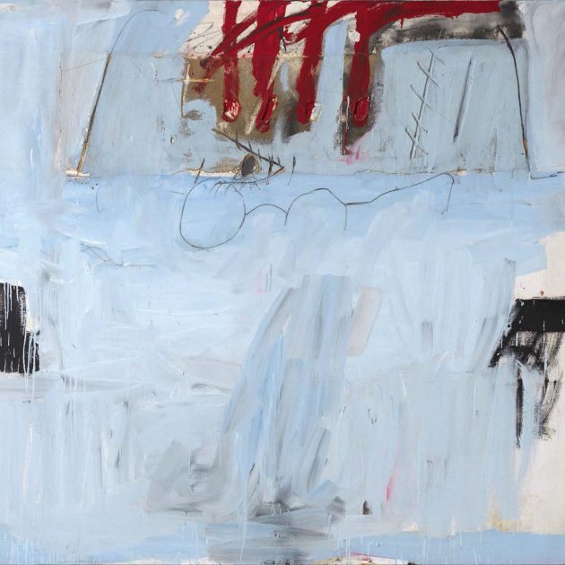 Antoni Tàpies Pàgina 170 Blau amb quatre barres roges1966Pintura sobre tela171 × 195 cmMuseo Nacional Centro de Arte Reina Sofía, Madrid