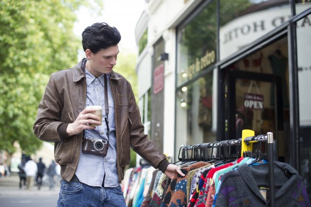 Hombre compras