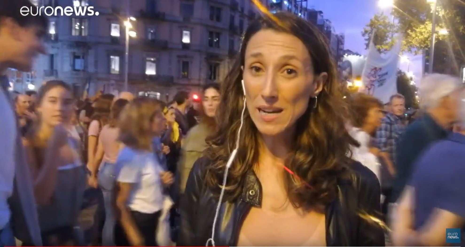 Euronews avisa de posible desobediencia civil en Catalunya