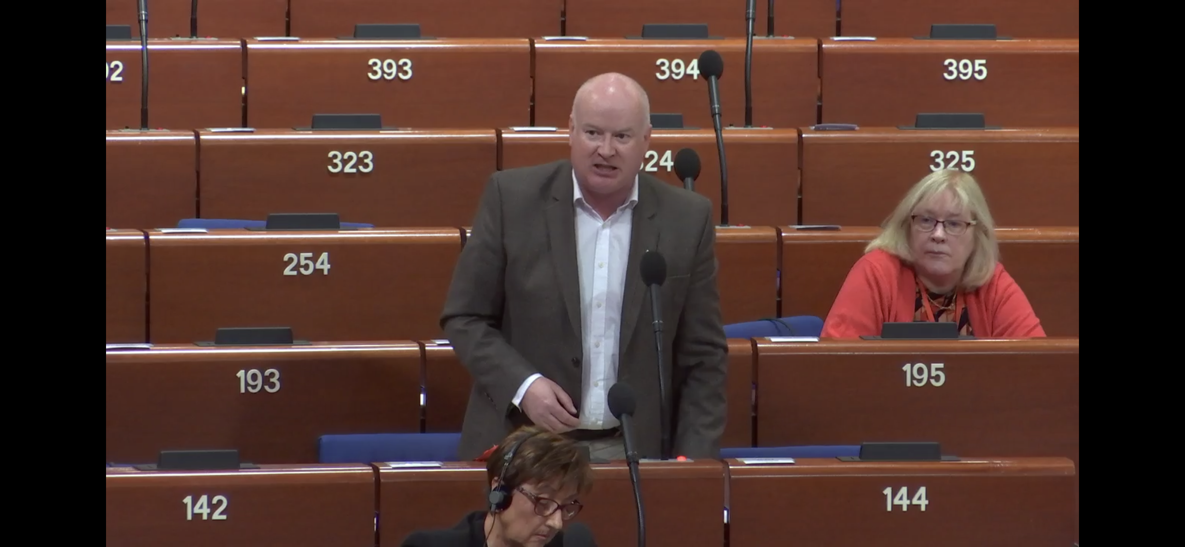 Vídeo: L'alerta d'un senador irlandès a l'Assemblea del Consell d'Europa pels presos polítics