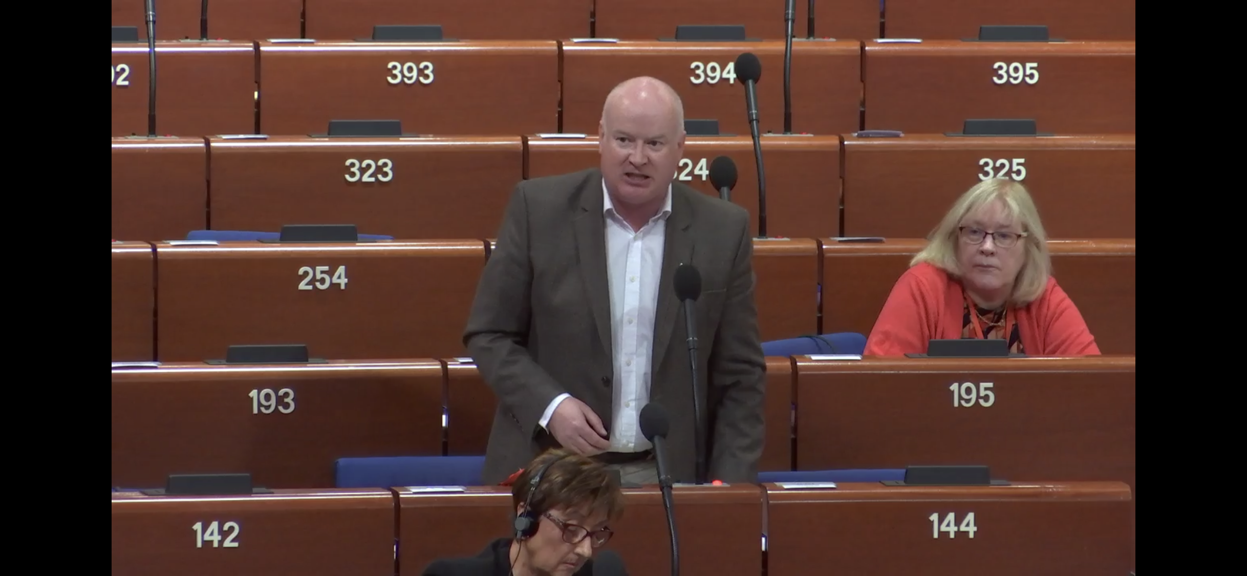 Vídeo: La alerta de un senador irlandés en el Consejo de Europa por los presos políticos