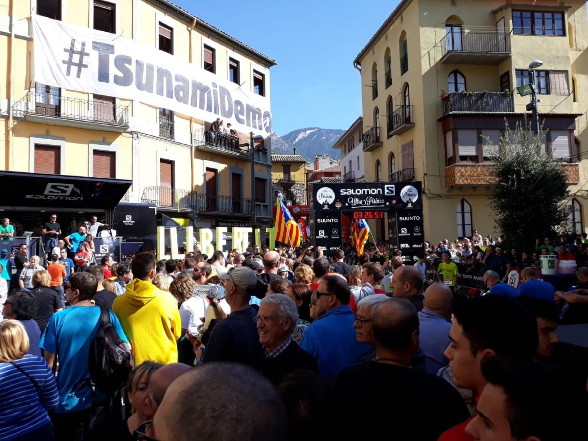 El Tsunami Democràtic desembarca a la Ultrapirineu