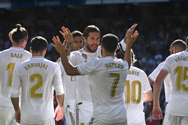 Hazard Carvajal Ramos Bale Reial Madrid Granada EFE