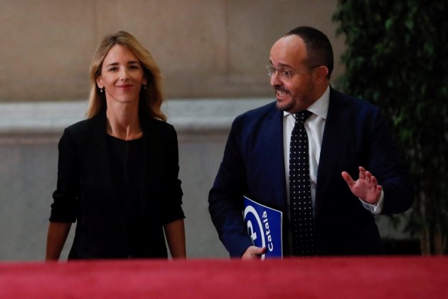 Cayetana Álvarez de Toledo Alejandro Fernández moció censura Parlament EFE Cayetana Álvarez de Toledo Alejandro Fernández moció censura Parlament EFE