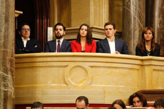 EL NACIONAL Rivera, Arrimadas y Borràs moción censura Sergi Alcàzar