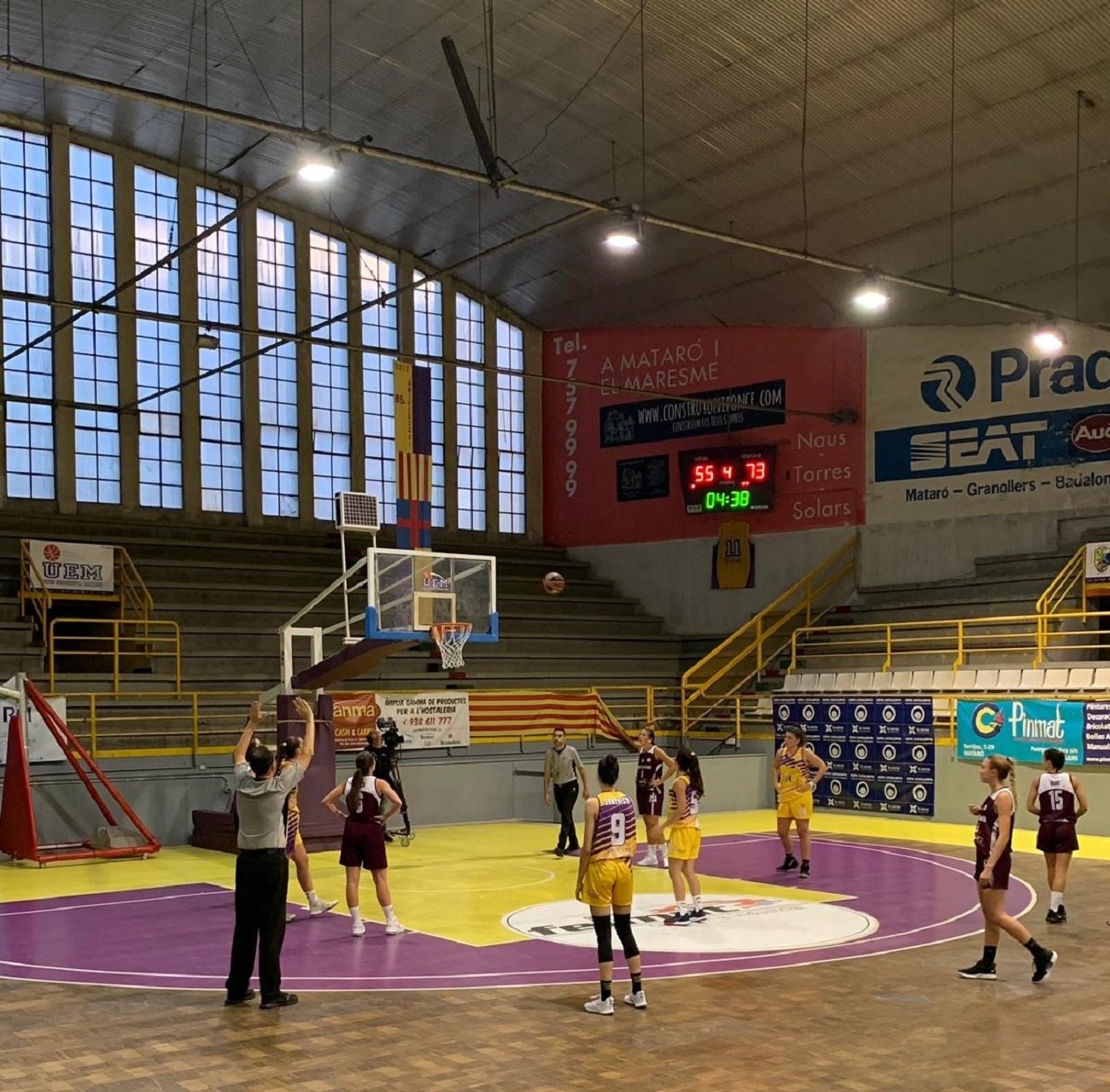 L'Snatt's Femení Sant Adrià B s'imposa a la pista de la UE Mataró-Construtoni Ponce (63-79)