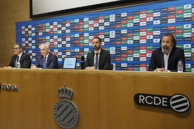 Pablo Machín presentación RCD Español