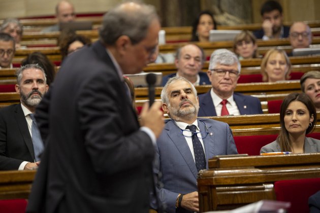 Ple Sessio de Control Quim Torra Carrizosa Lorena Roldan  - Sergi Alcàzar