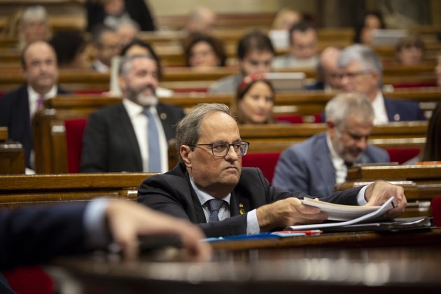 Ple Sessio de Control Quim Torra - Sergi Alcàzar