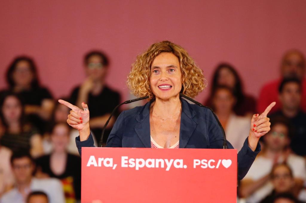 Batet, candidata del PSC, de baja médica a cuatro días la campaña