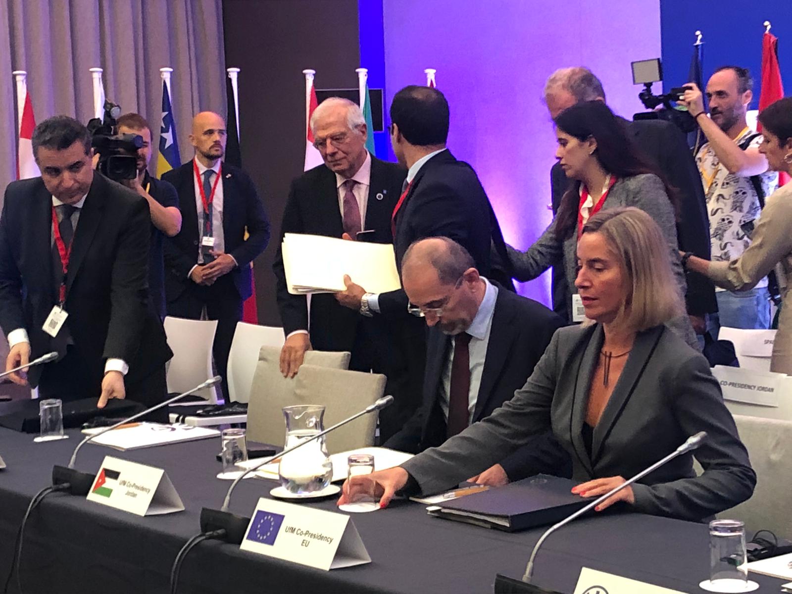 Josep Borrell Fòrum Regional de la Unió Mediterrani Marina Fernández
