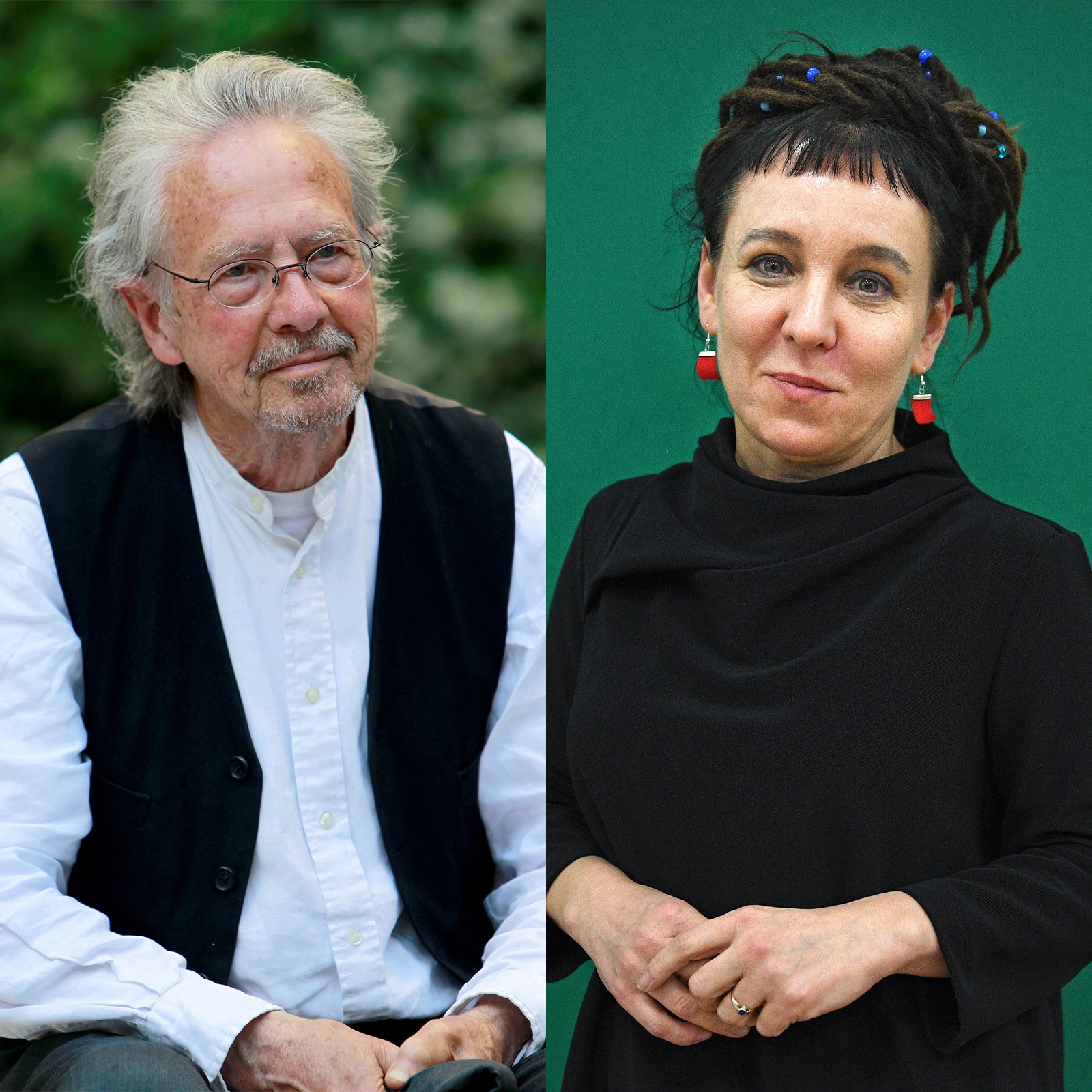 Peter Handke i Olga Tokarczuk, premis Nobel de Literatura