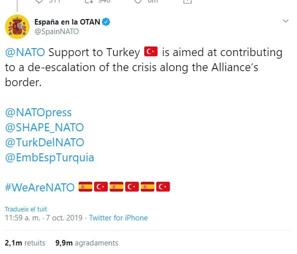 espanya otan turquia