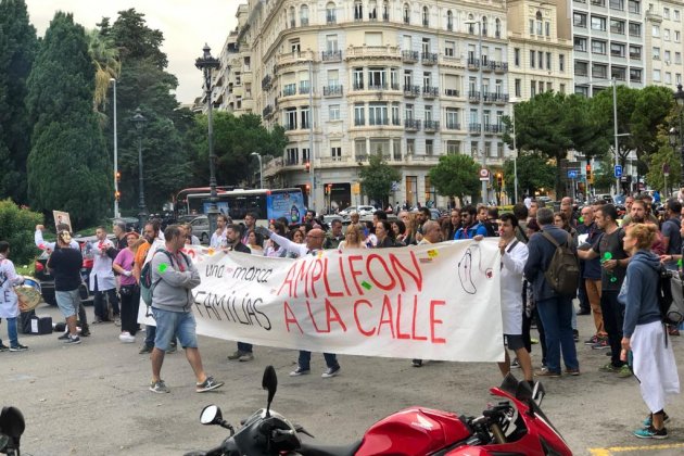protesta gaes francesc macia - antoni maria pique