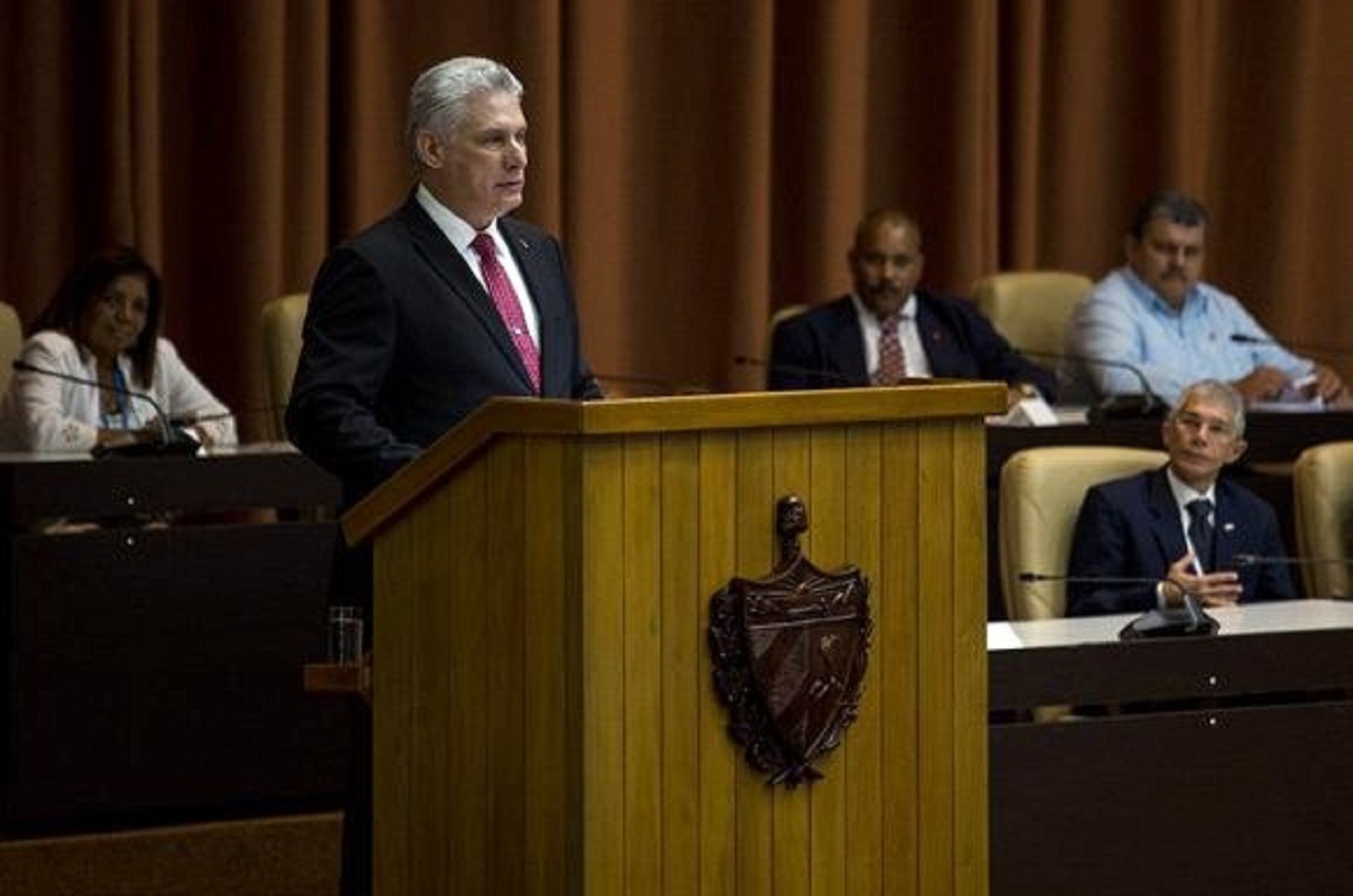 Díaz-Canel, elegit president de la República de Cuba per 579 de 580 diputats