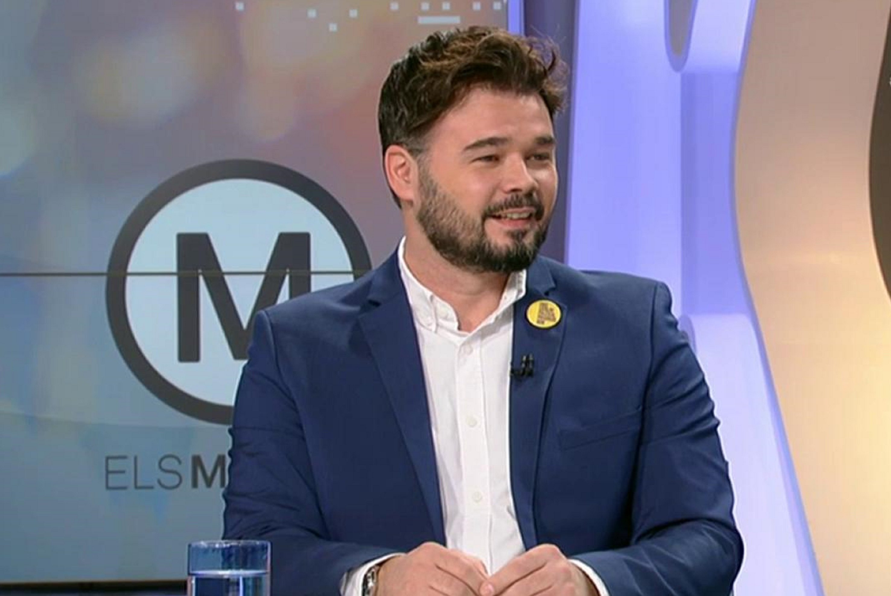 Rufián: "Al PSOE no le tenemos manía sino memoria, pero tenemos que dialogar"