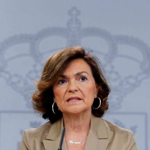 Carmen Calvo Consell de Ministres EFE