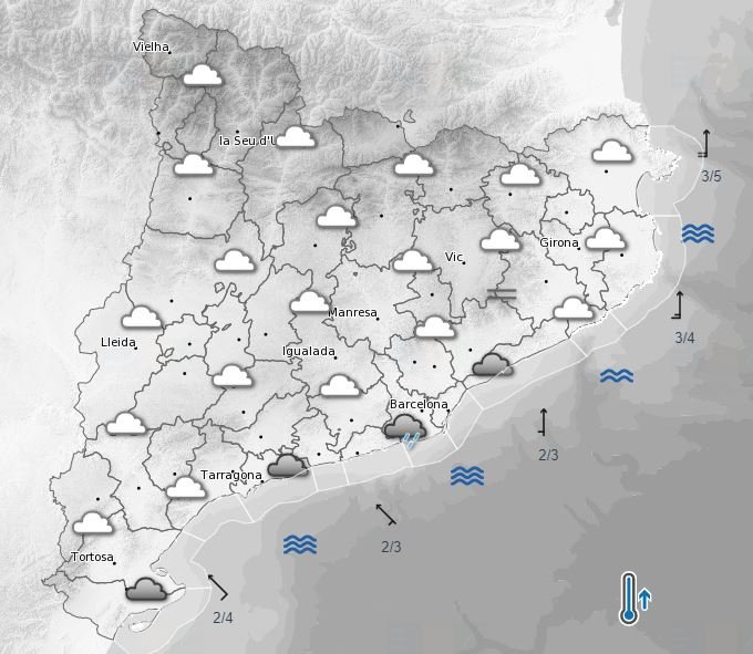 mapa tiempo