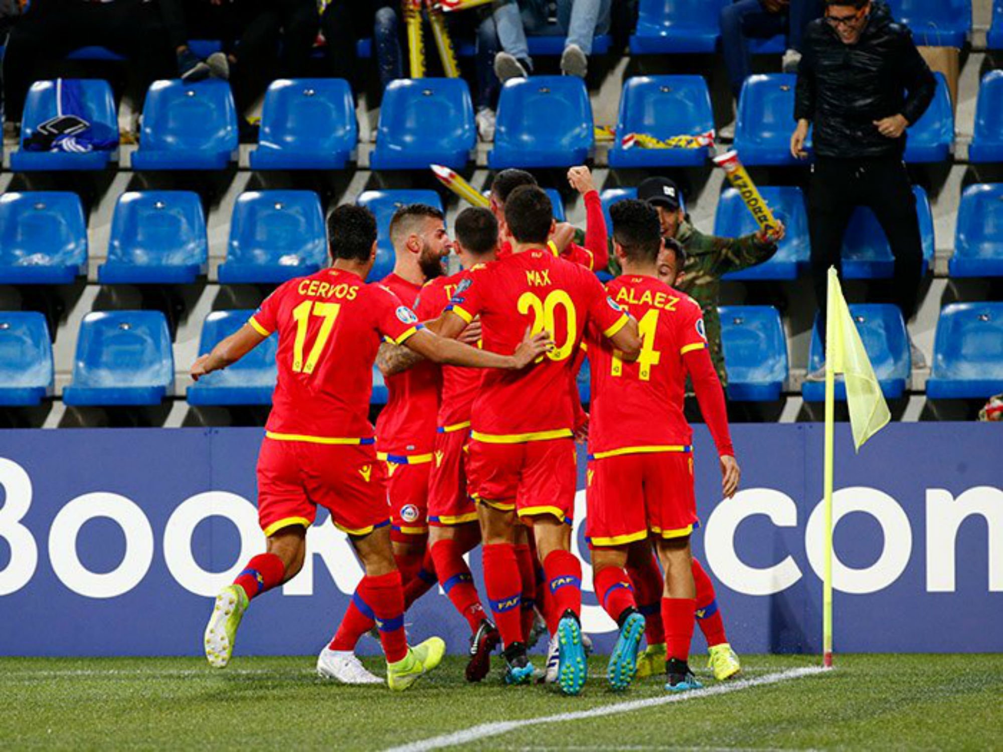 Victoria histórica de Andorra contra Moldavia (1-0)