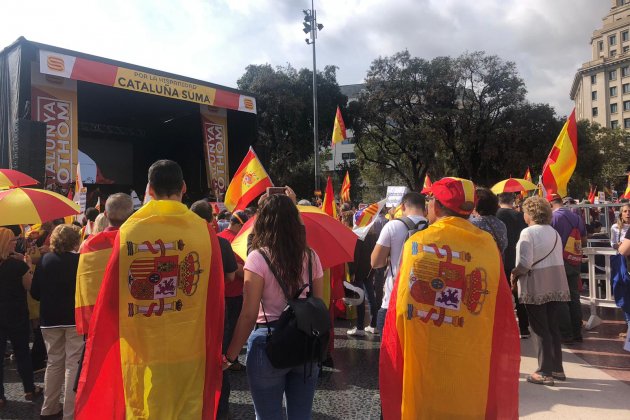 Manifestación Unionista Barcelona 12-O Marina Fernàndez