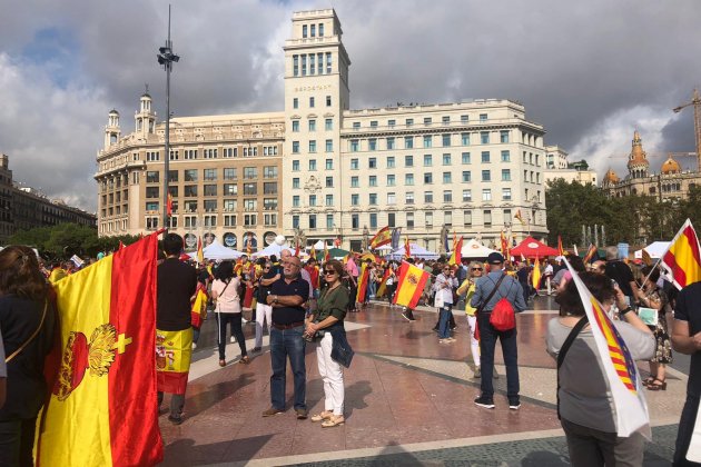 Manifestación Unionista Barcelona 12-O Marina Fernàndez