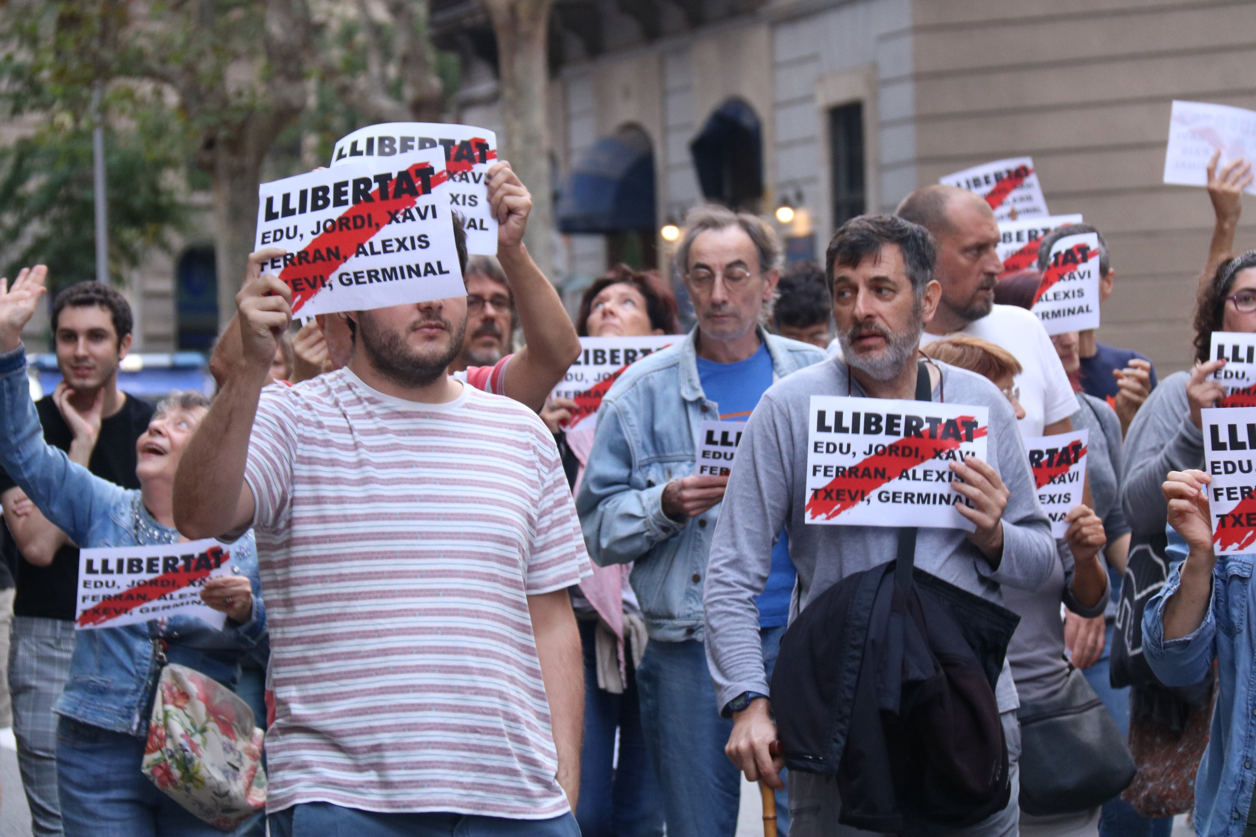 La dramàtica situació d'un dels CDR empresonats, segons un familiar