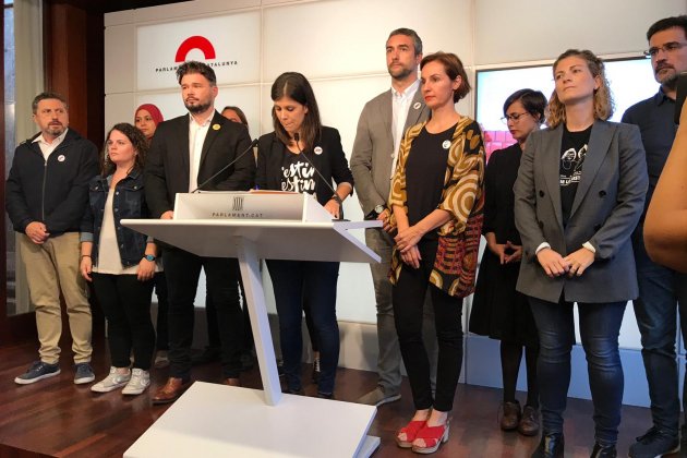 Esquerrra Parlamento reacción sentencia Carlota Camps