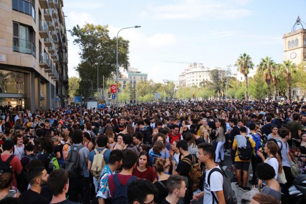 sentencia proces 14O sergi alcazar barcelona manifestacio estudiants