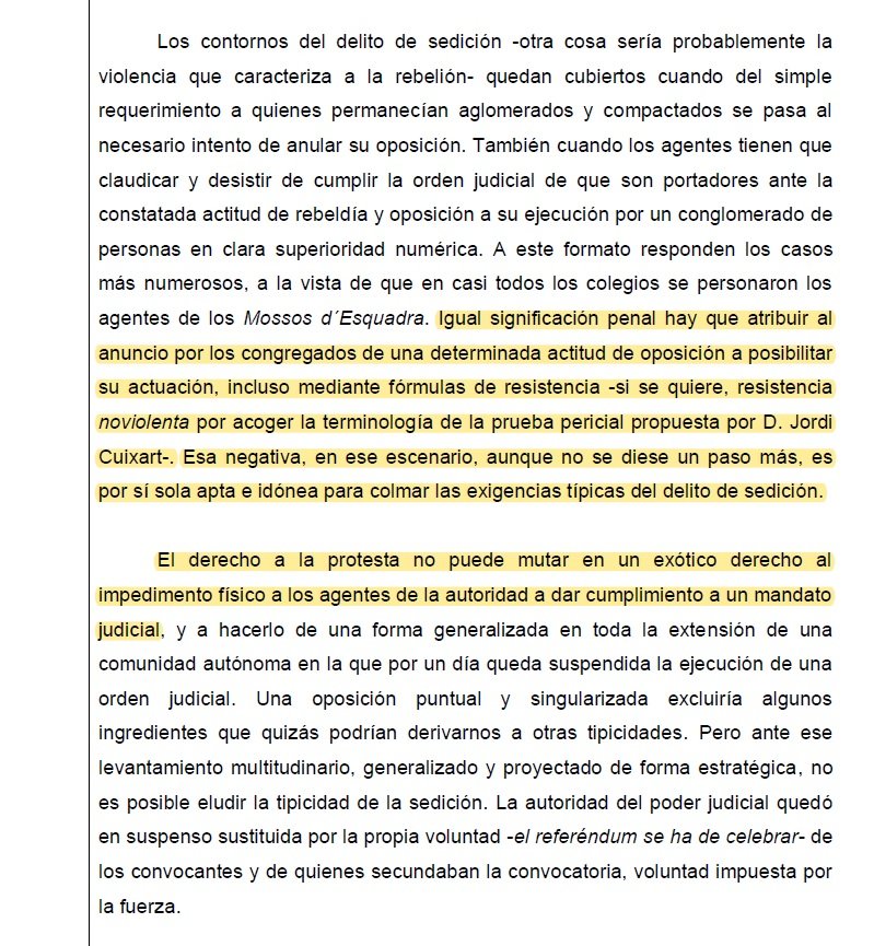 dret manifestacio no violenta policia sentencia judici proces