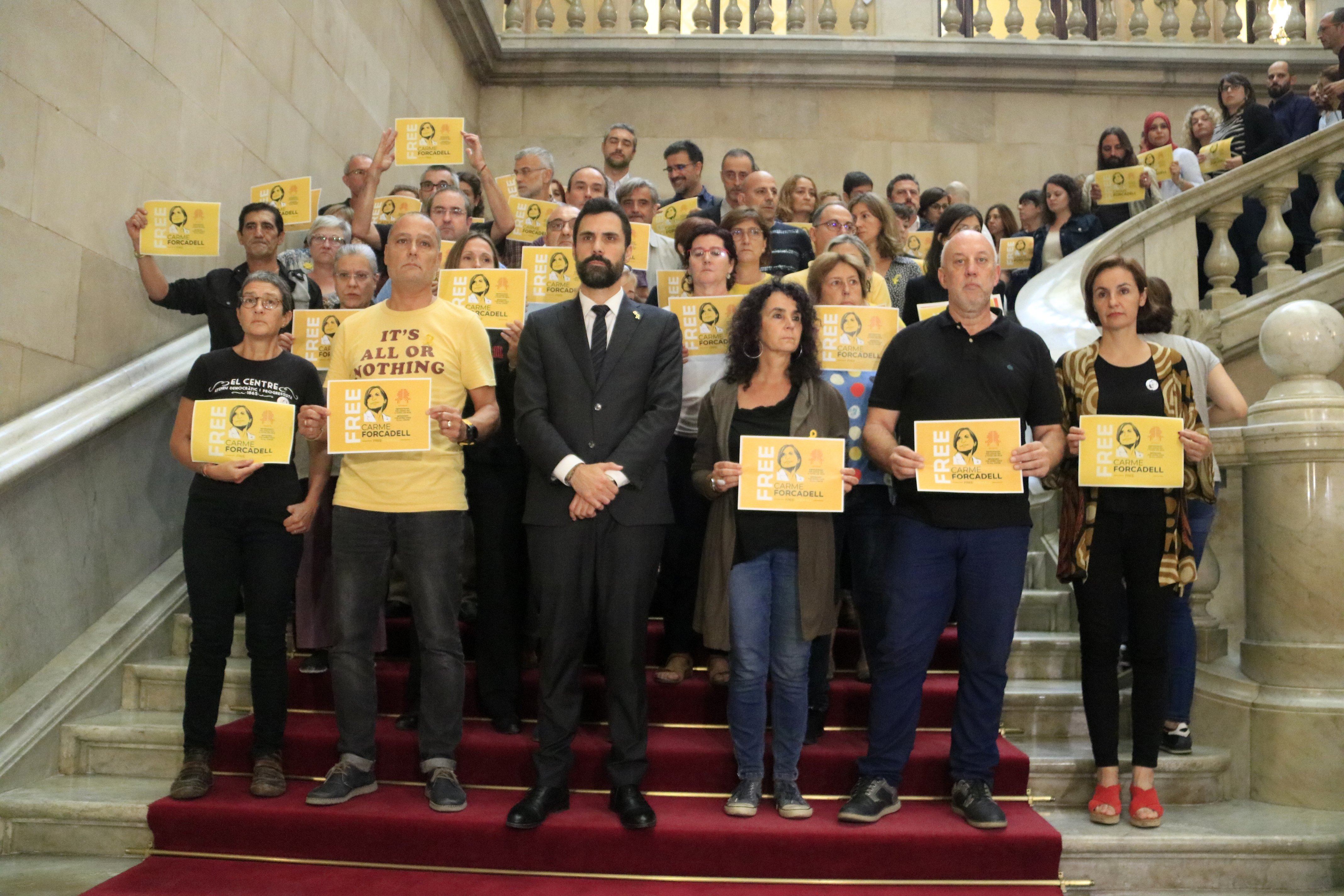 Independentistas y comunes rechazan la sentencia por "injusta" y "antidemocrática"